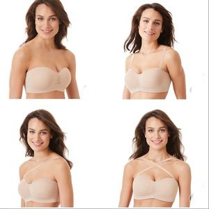 Bali Revolution Convertible Strapless Wireless Bra